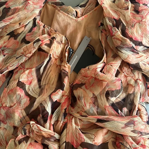 Mes Demoiselles sz EU 36 US 4 ruffled layered viscose blend dress NWT new cond - Picture 8 of 13